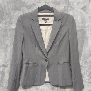 Ann Taylor Gray Suit Jacket